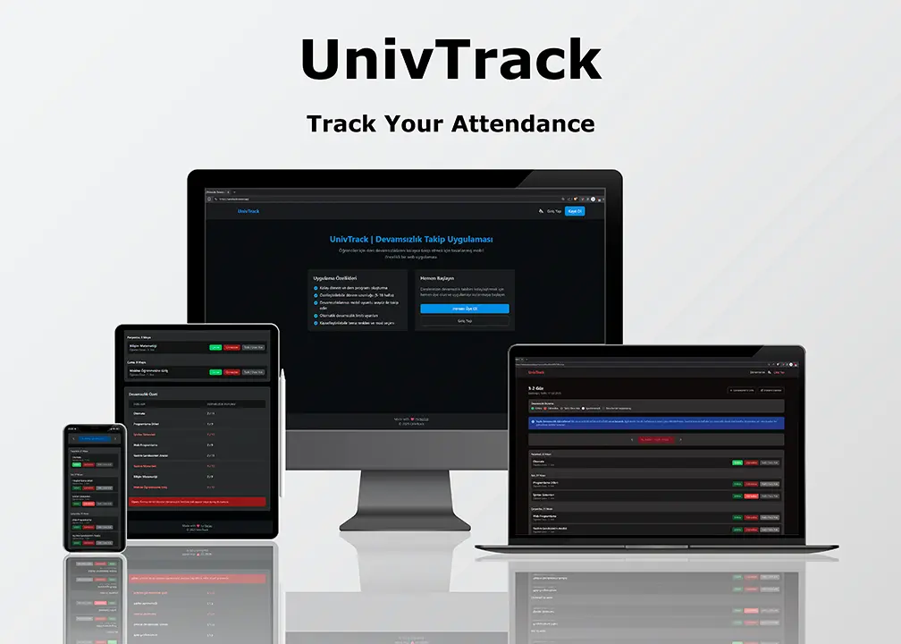 Course tracking system screenshot